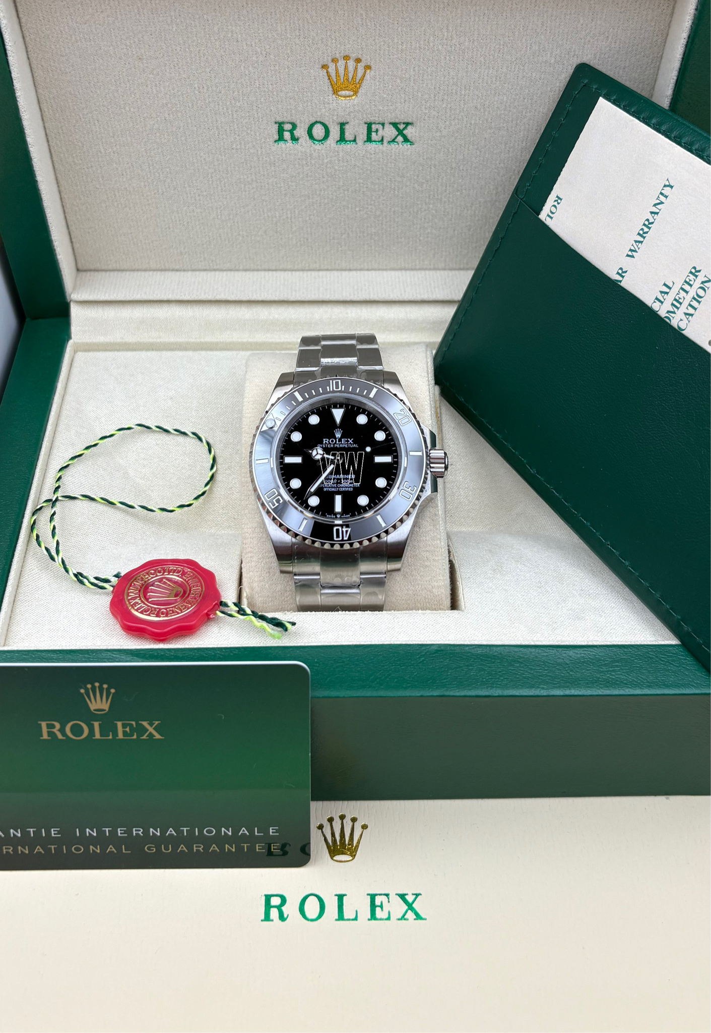 Submariner noDate SS Black Ceramic Bezel