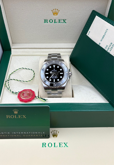 Submariner noDate SS Black Ceramic Bezel