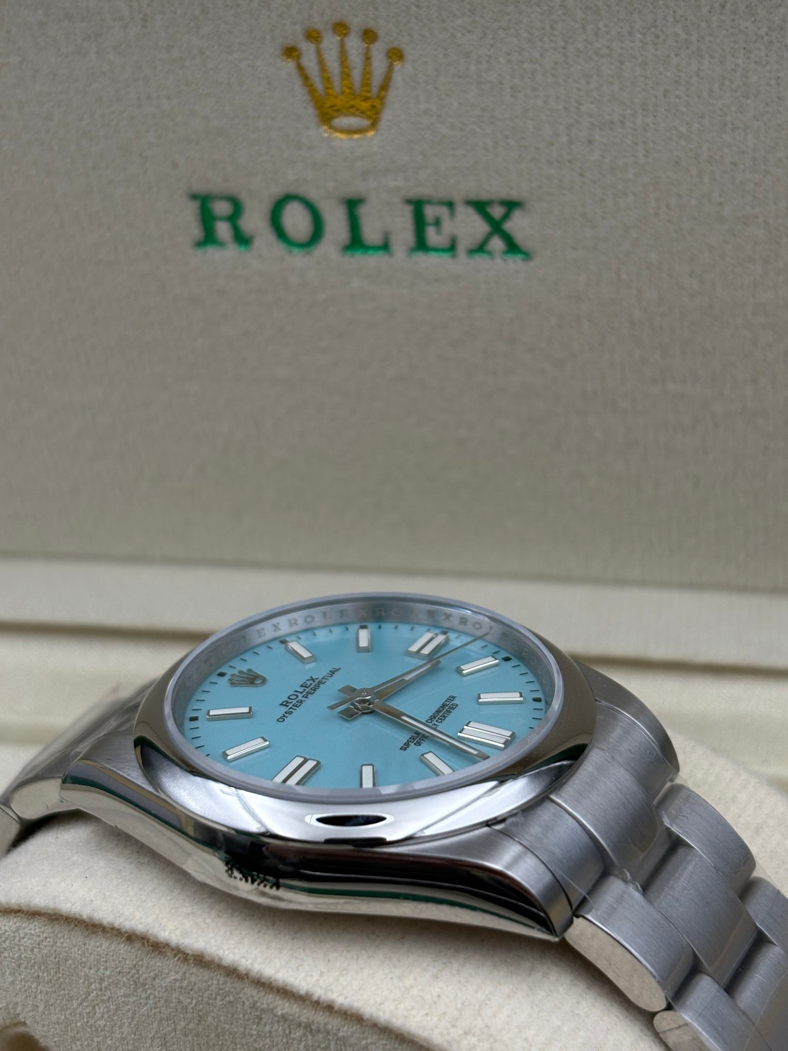 Rolex Oyster Perpetual Tiffany 41mm