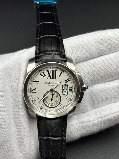 Cartie Limited Edition leather Strap 41mm