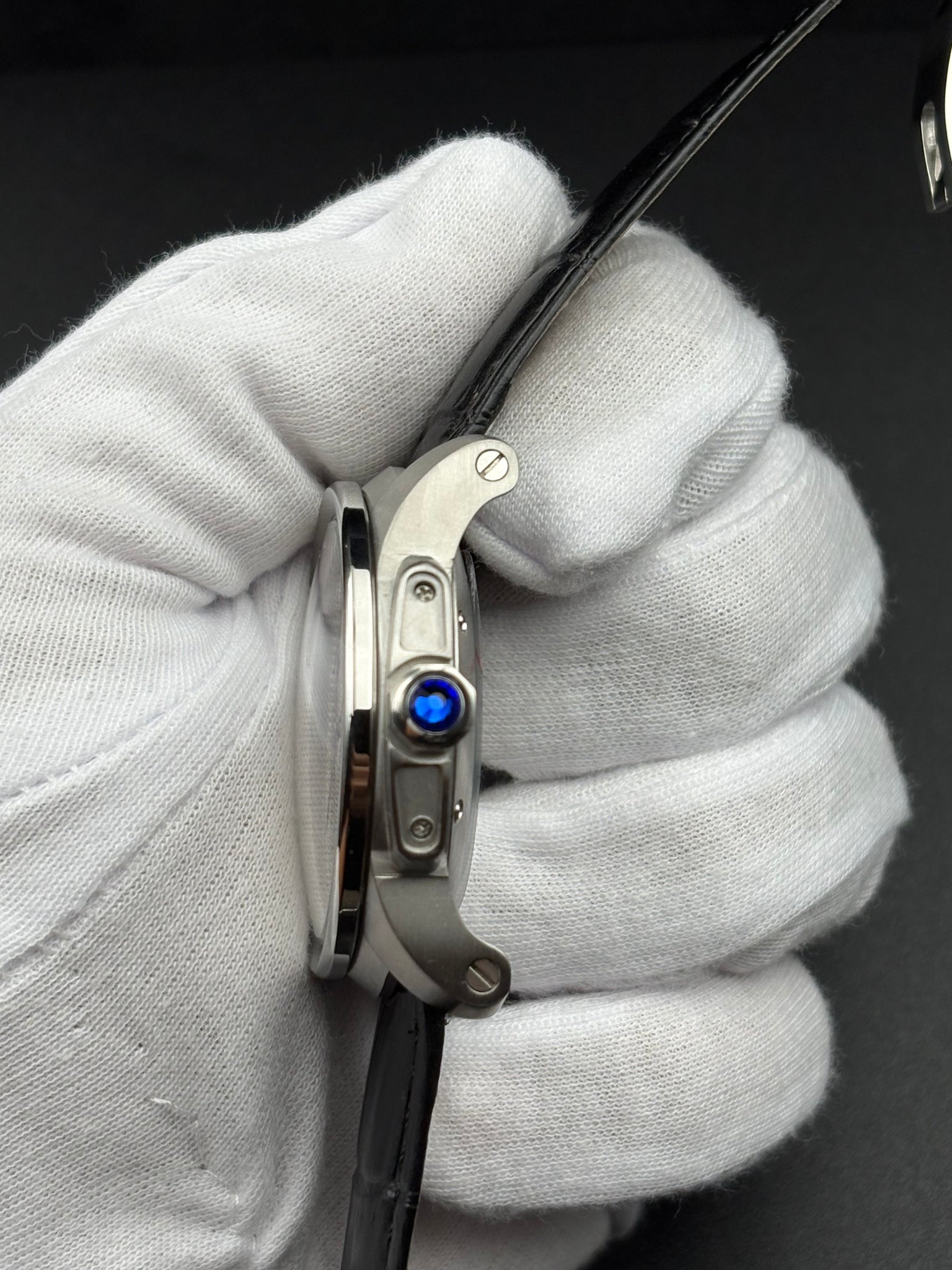 Cartie Limited Edition leather Strap 41mm