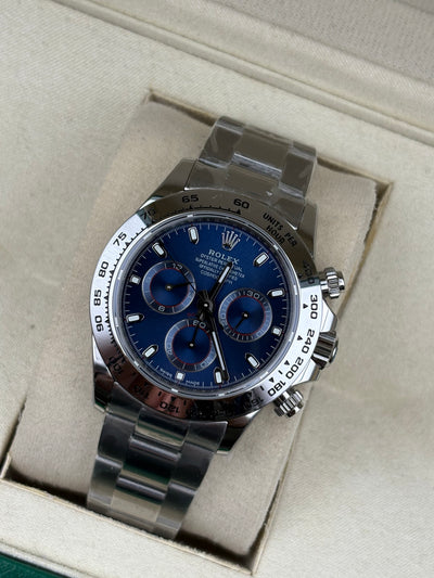 Rolex Daytona Cosmograph Blue Dial 40mm