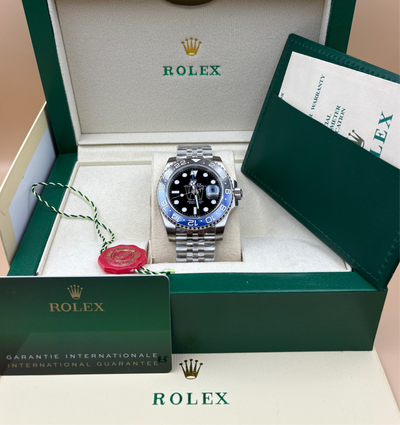 GMT-MASTER II SS BLUE/BLACK BATGIRL CERAMIC BEZEL 40MM CLONE