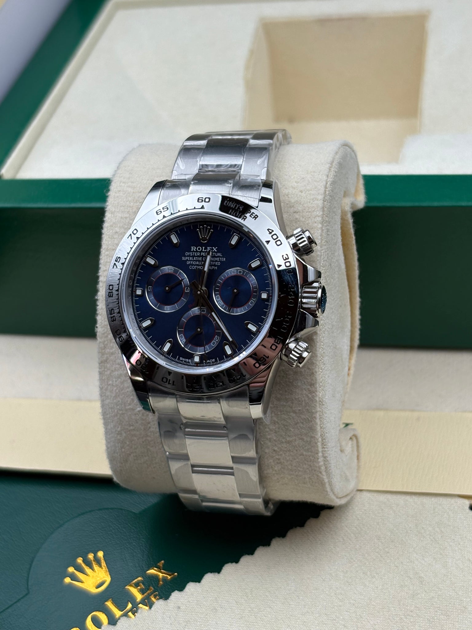 Rolex Daytona Cosmograph Blue Dial 40mm