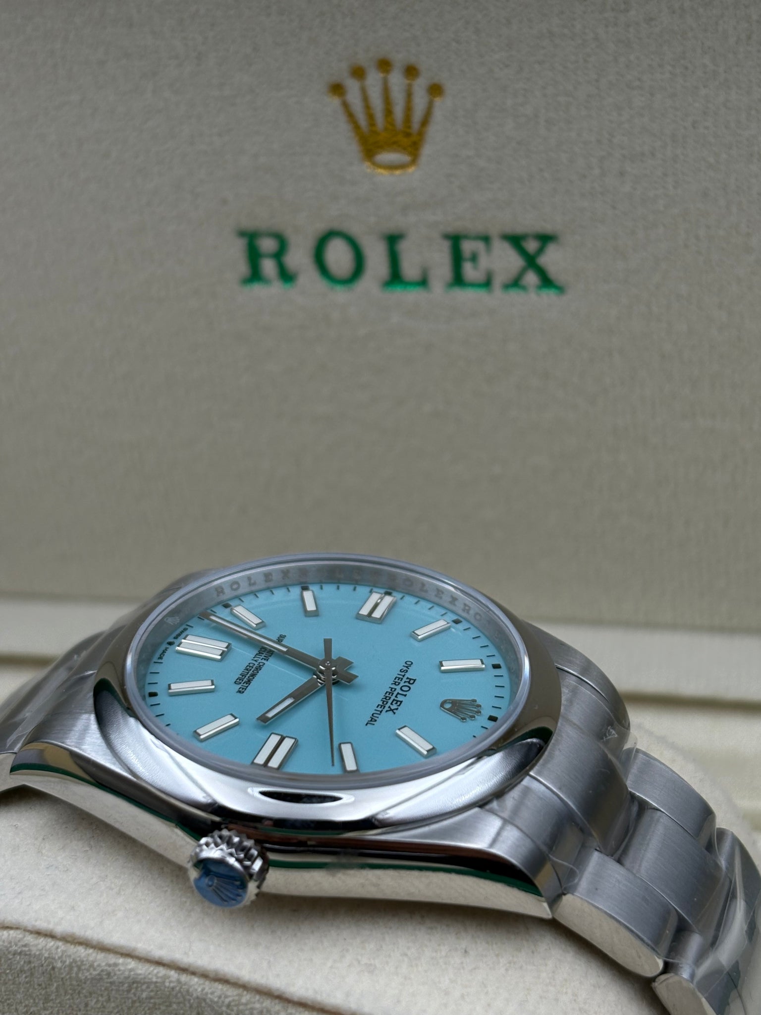 Rolex Oyster Perpetual Tiffany 41mm