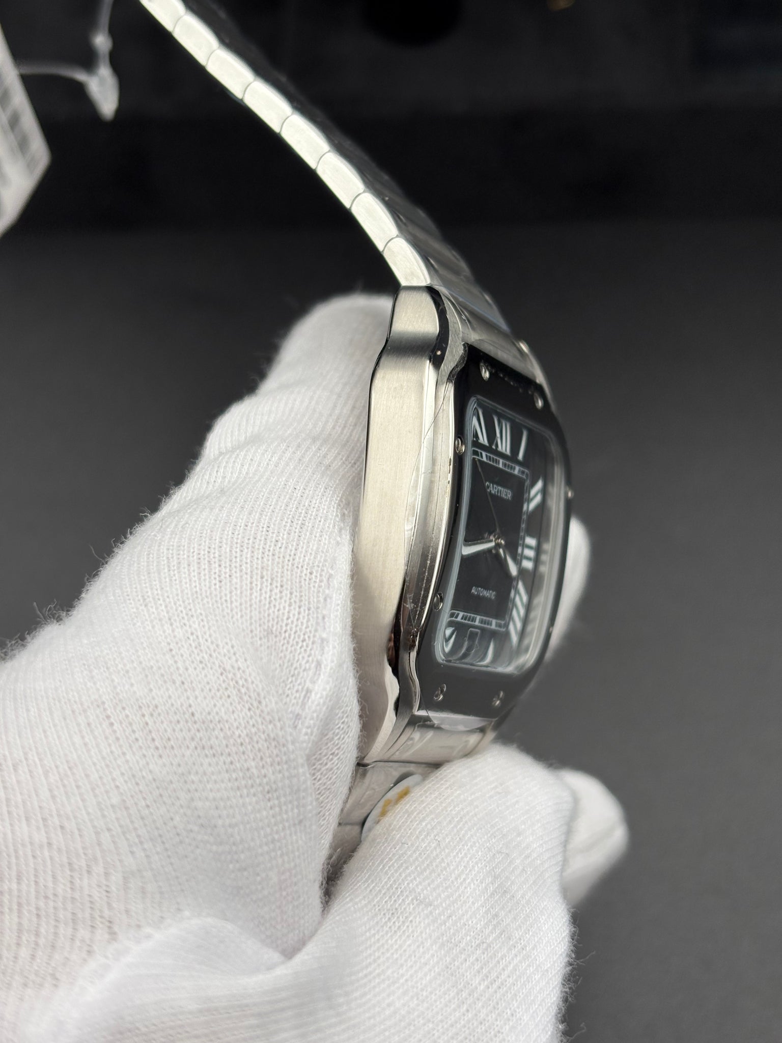 CARTIER SANTOS DE WATCH MEDIUM MODEL, AUTOMATIC