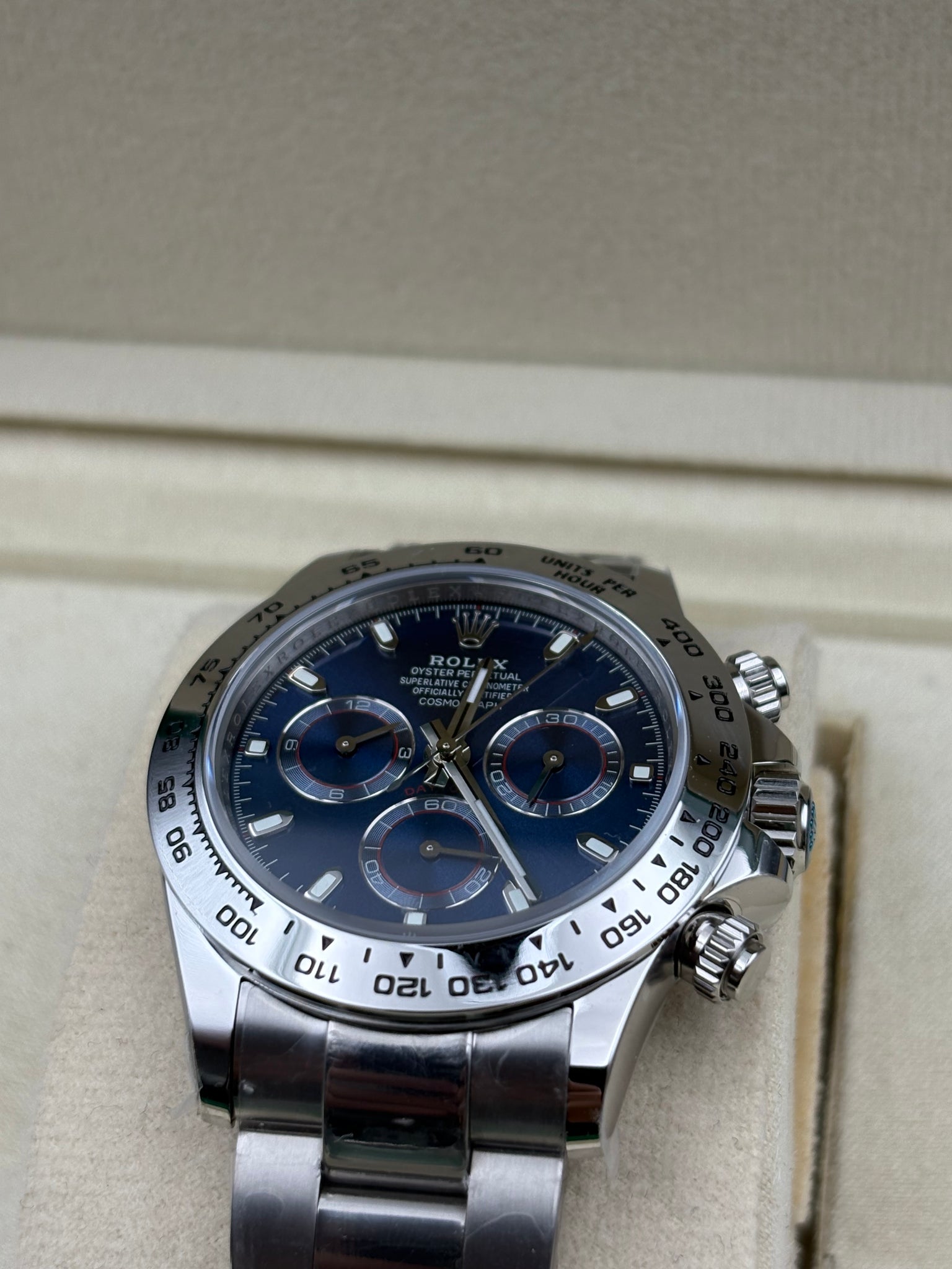 Rolex Daytona Cosmograph Blue Dial 40mm