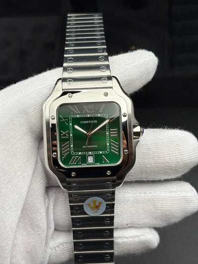 CARTIER SANTOS DE WATCH MEDIUM MODEL, AUTOMATIC