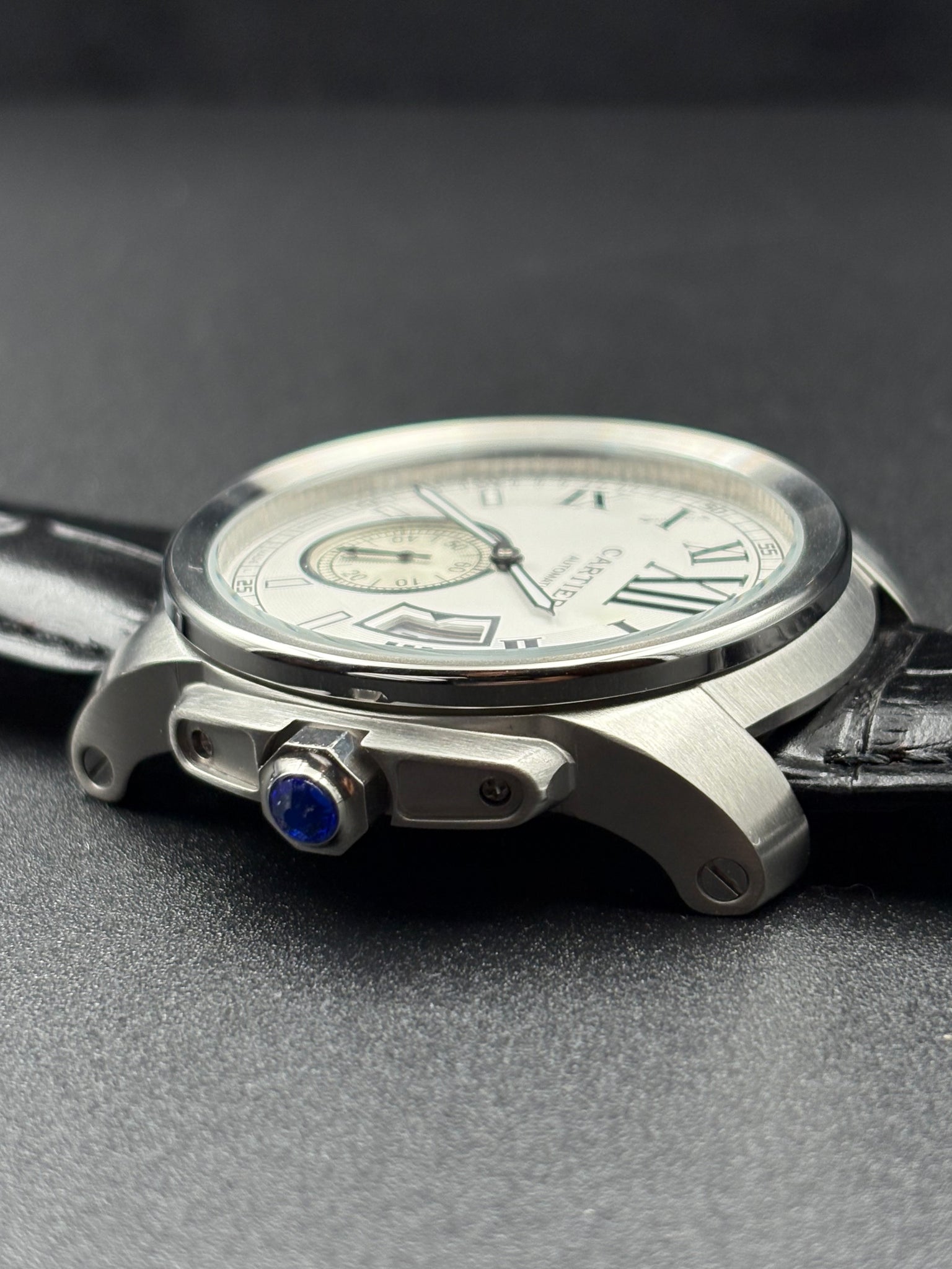 Cartie Limited Edition leather Strap 41mm