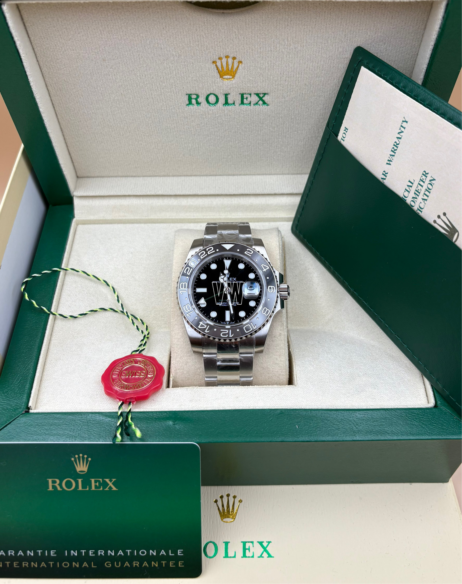 GMT-Master II (2024) “Bruce Wayne” Oyster Grey Ceramic Bezel 40mm