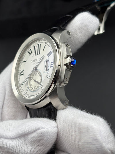 Cartie Limited Edition leather Strap 41mm