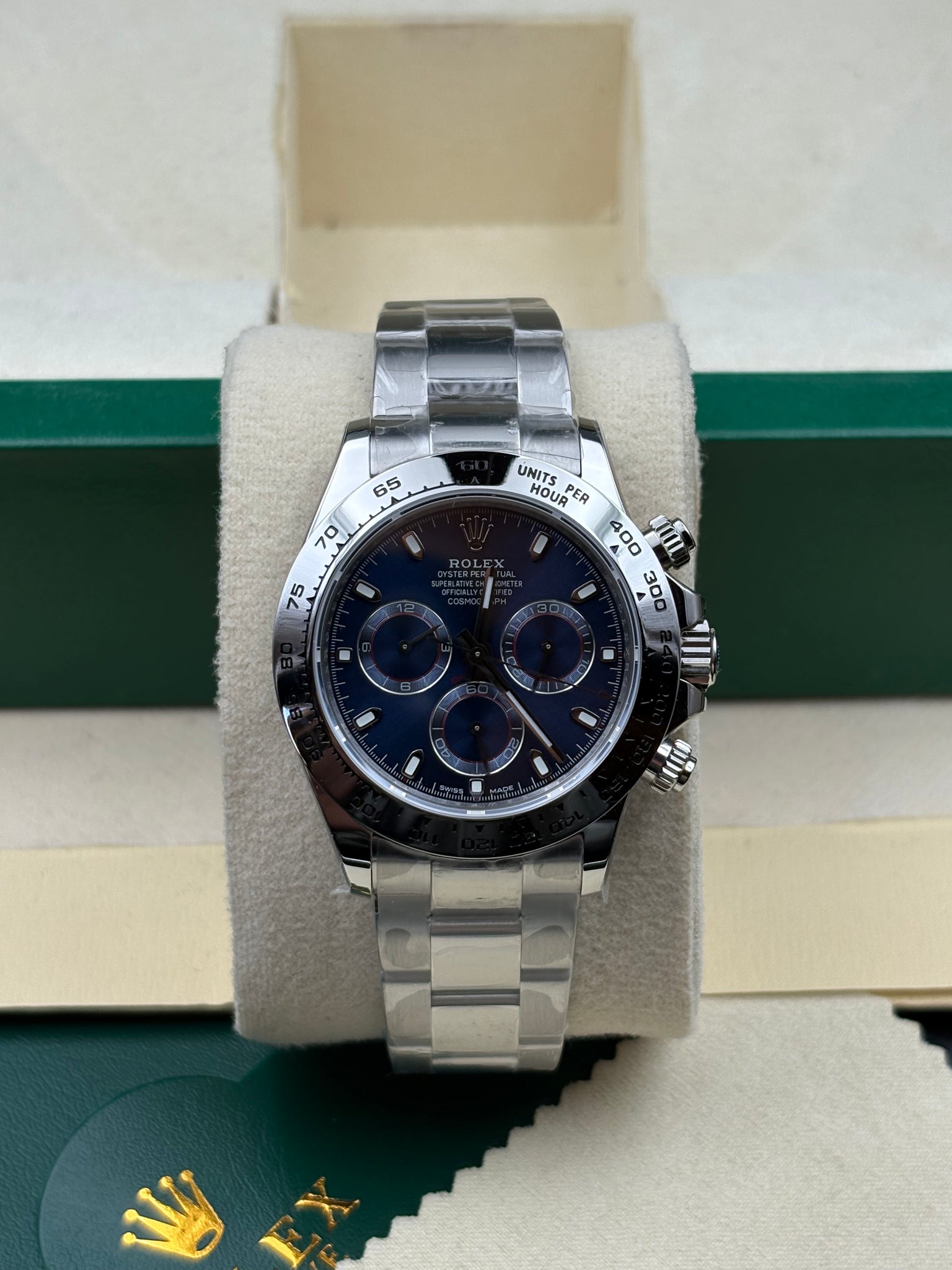 Rolex Daytona Cosmograph Blue Dial 40mm