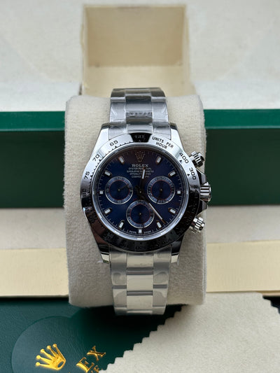 Rolex Daytona Cosmograph Blue Dial 40mm