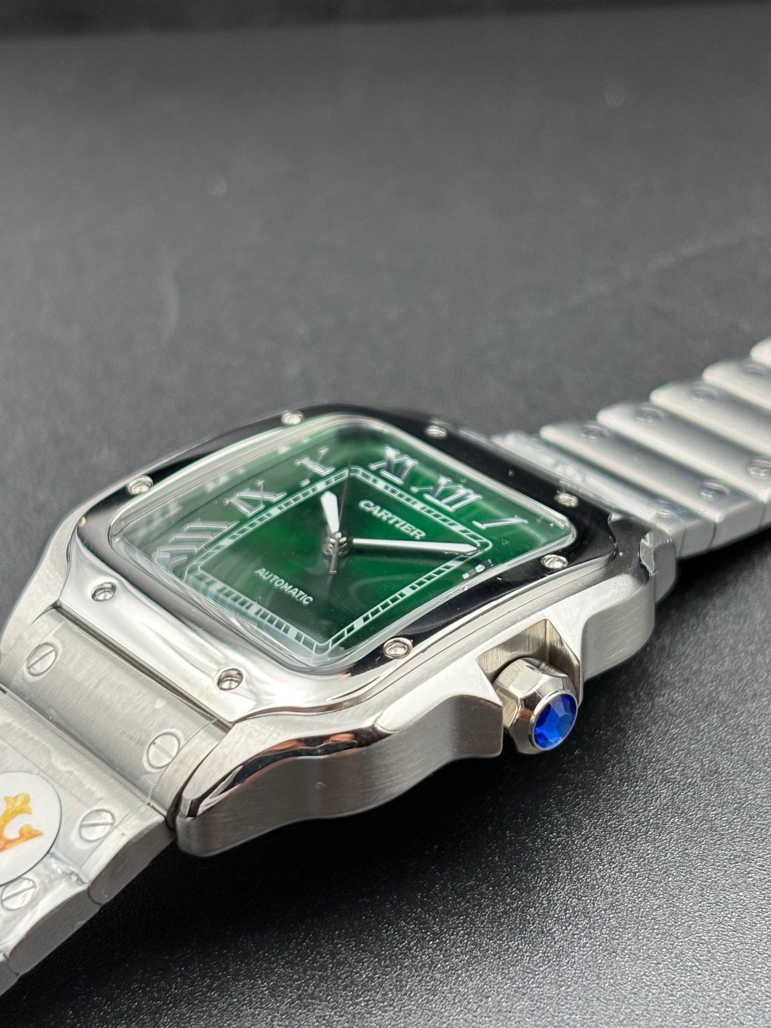 CARTIER SANTOS DE WATCH MEDIUM MODEL, AUTOMATIC