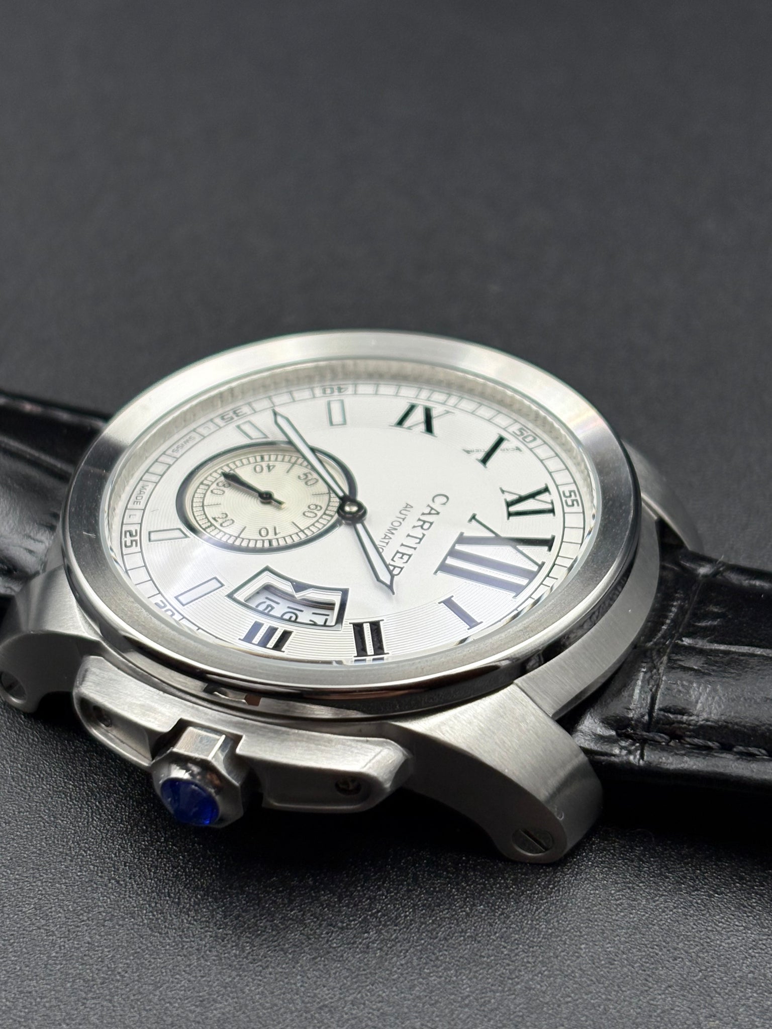 Cartie Limited Edition leather Strap 41mm