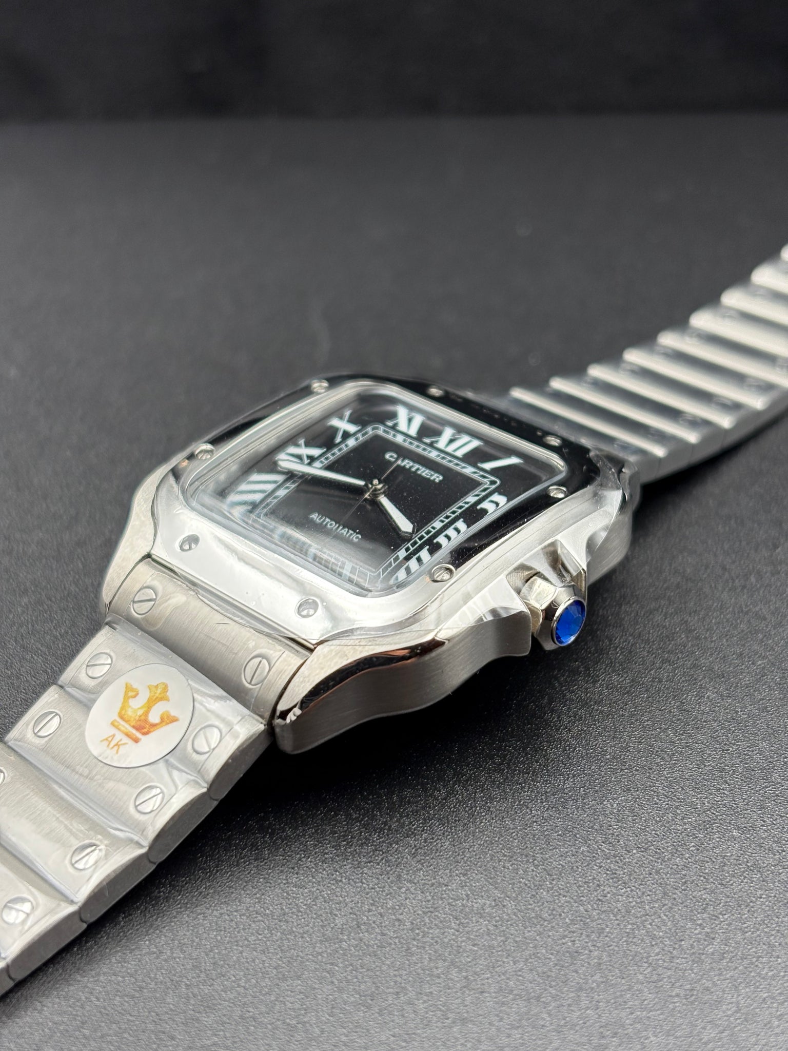 CARTIER SANTOS DE WATCH MEDIUM MODEL, AUTOMATIC