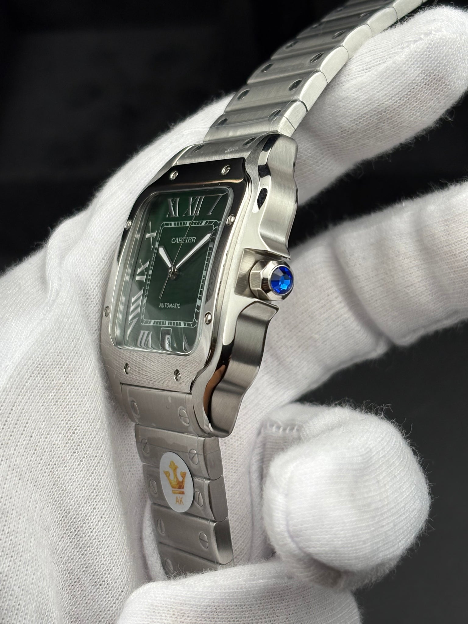 CARTIER SANTOS DE WATCH MEDIUM MODEL, AUTOMATIC