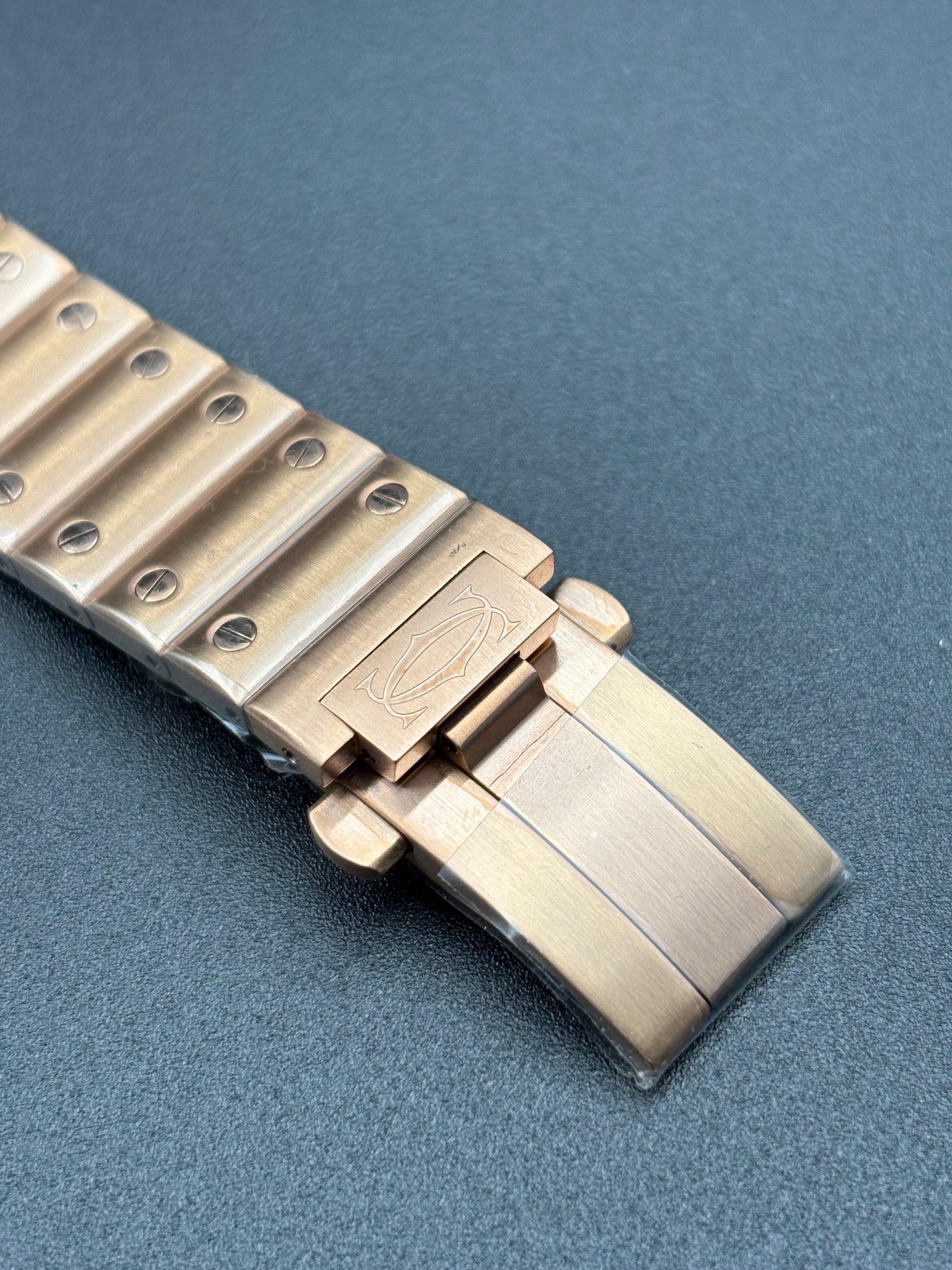 SANT0S DE CARTIER WATCH LARGE MODEL, AUTOMATIC, Rose GOLD, INTERCHANGEABLE