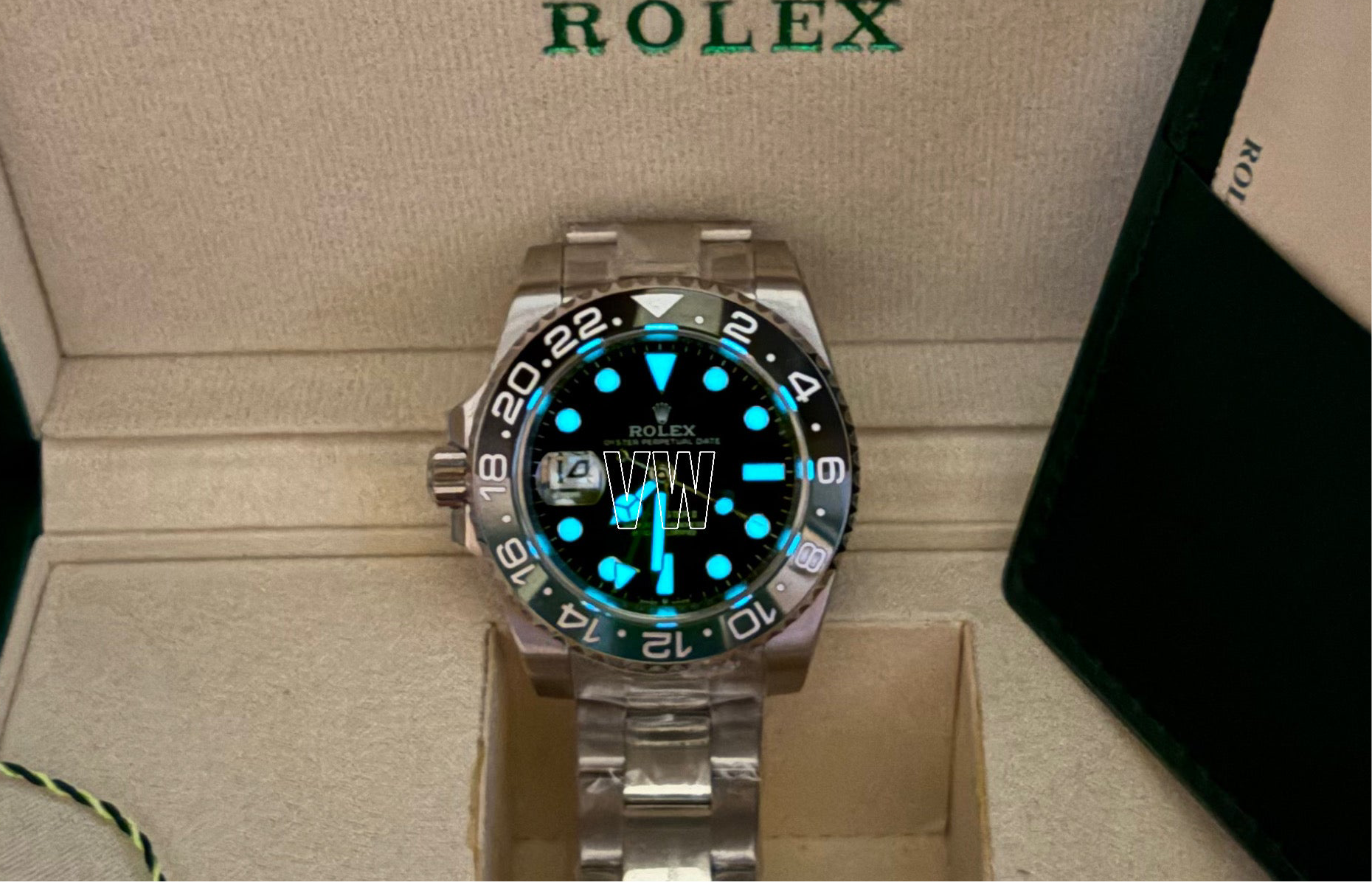 GMT-MASTER II STAINLESS STEEL SPRITE 2022