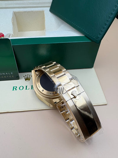 ROLEX SEA-DWELLER DEEPSEA 136668LB 44MM YELLOW GOLD BLUE DIAL & BLUE BEZEL