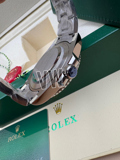 SUBMARINER SS BLACK COLLECTOR GREEN CERAMIC BEZEL 41MM CLONE