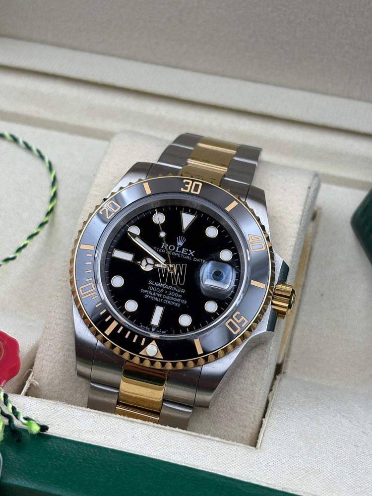Submariner 2-Tone Black Dial 40mm