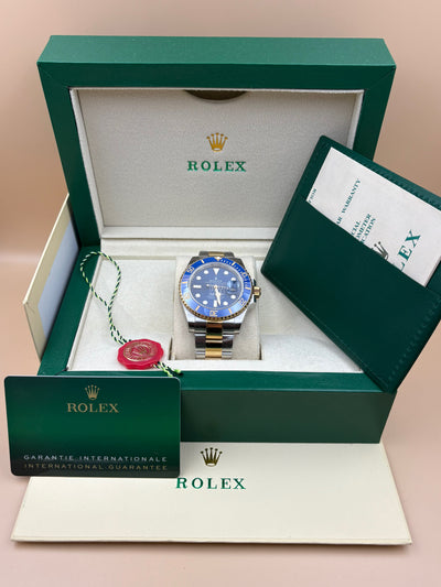 SUBMARINER 2-TONE BLUE CERAMIC BEZEL 40MM