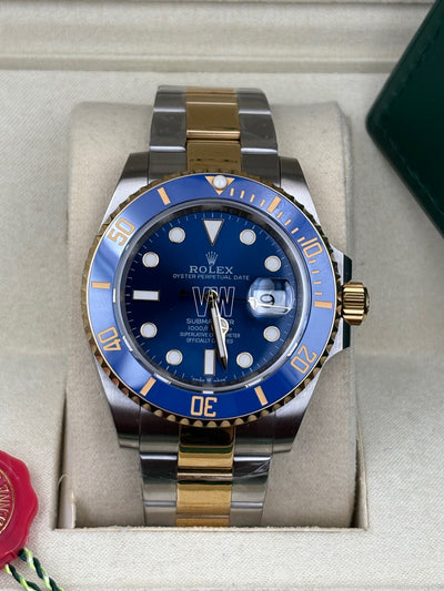 SUBMARINER 2-TONE BLUE CERAMIC BEZEL 40MM