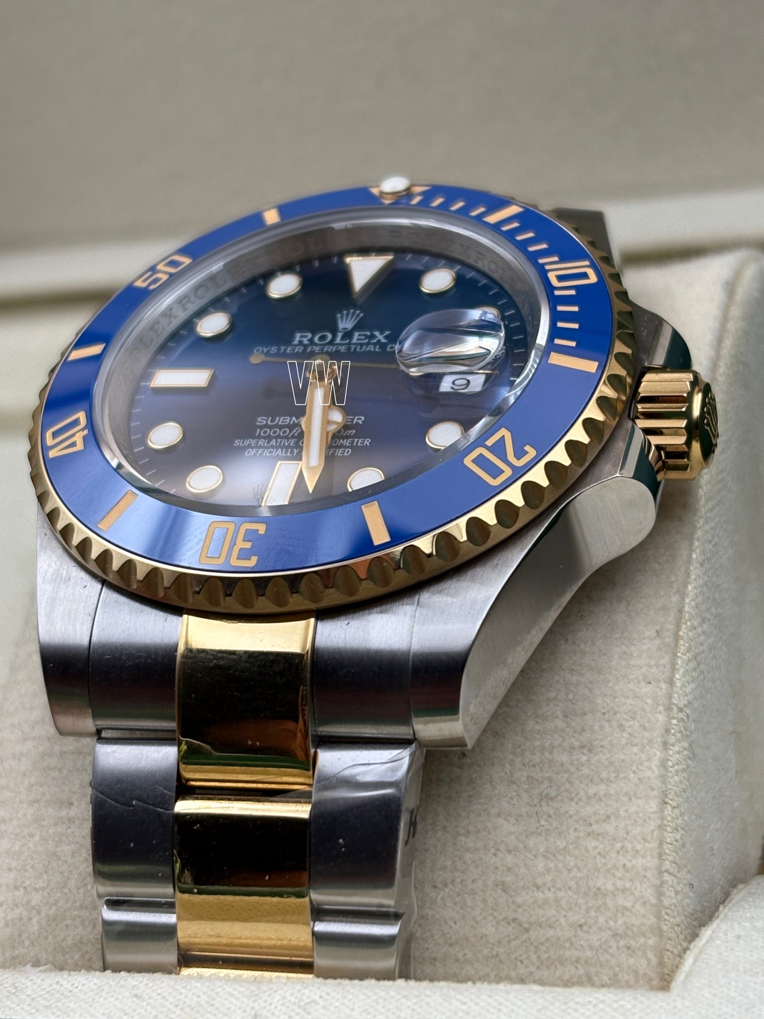 SUBMARINER 2-TONE BLUE CERAMIC BEZEL 40MM
