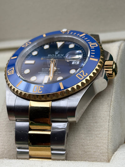 SUBMARINER 2-TONE BLUE CERAMIC BEZEL 40MM