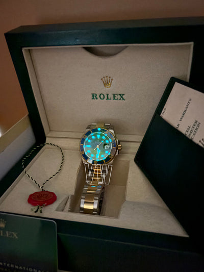 SUBMARINER 2-TONE BLUE CERAMIC BEZEL 40MM