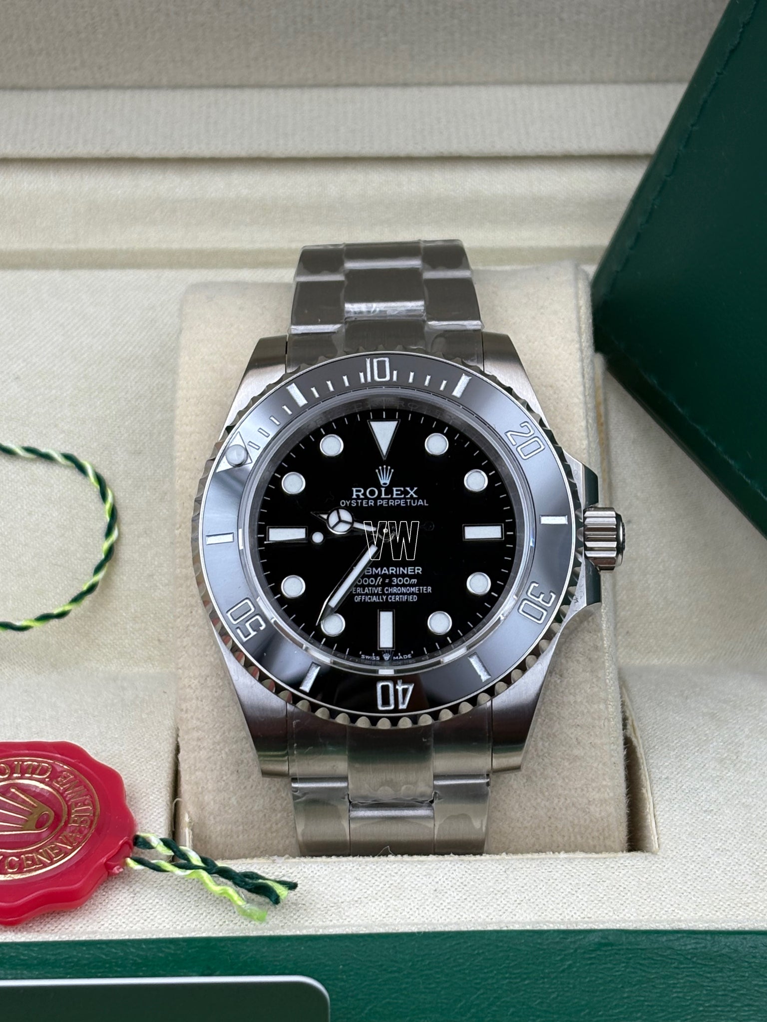 Submariner noDate SS Black Ceramic Bezel