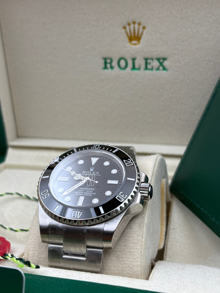 Submariner noDate SS Black Ceramic Bezel