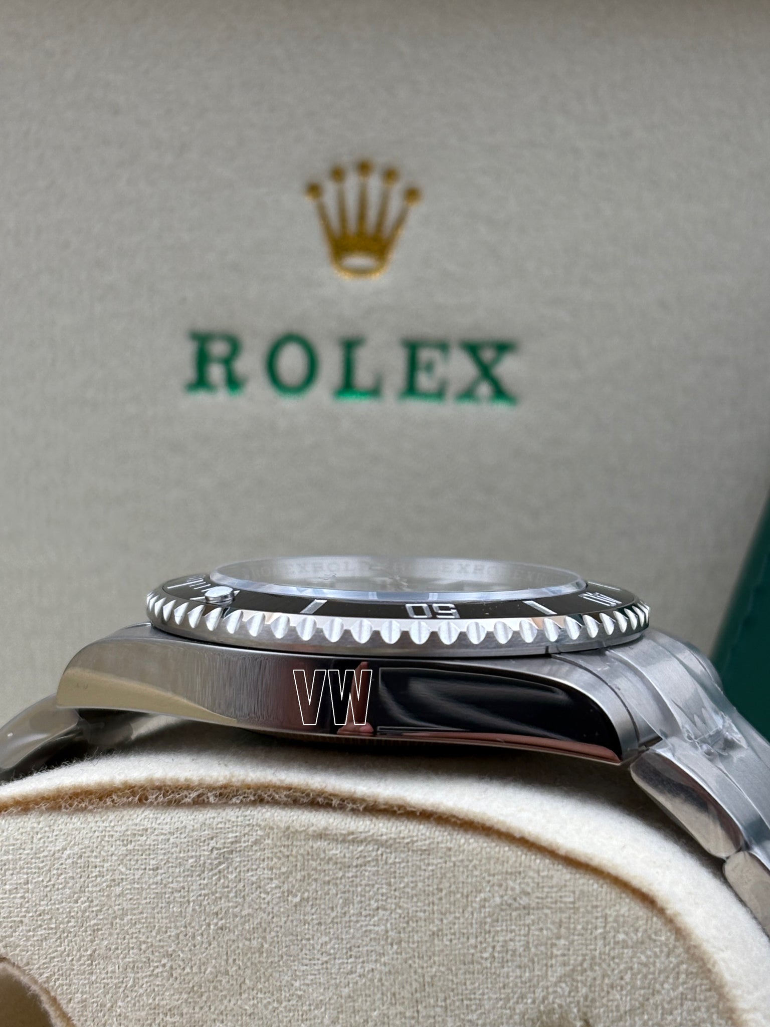 Submariner noDate SS Black Ceramic Bezel