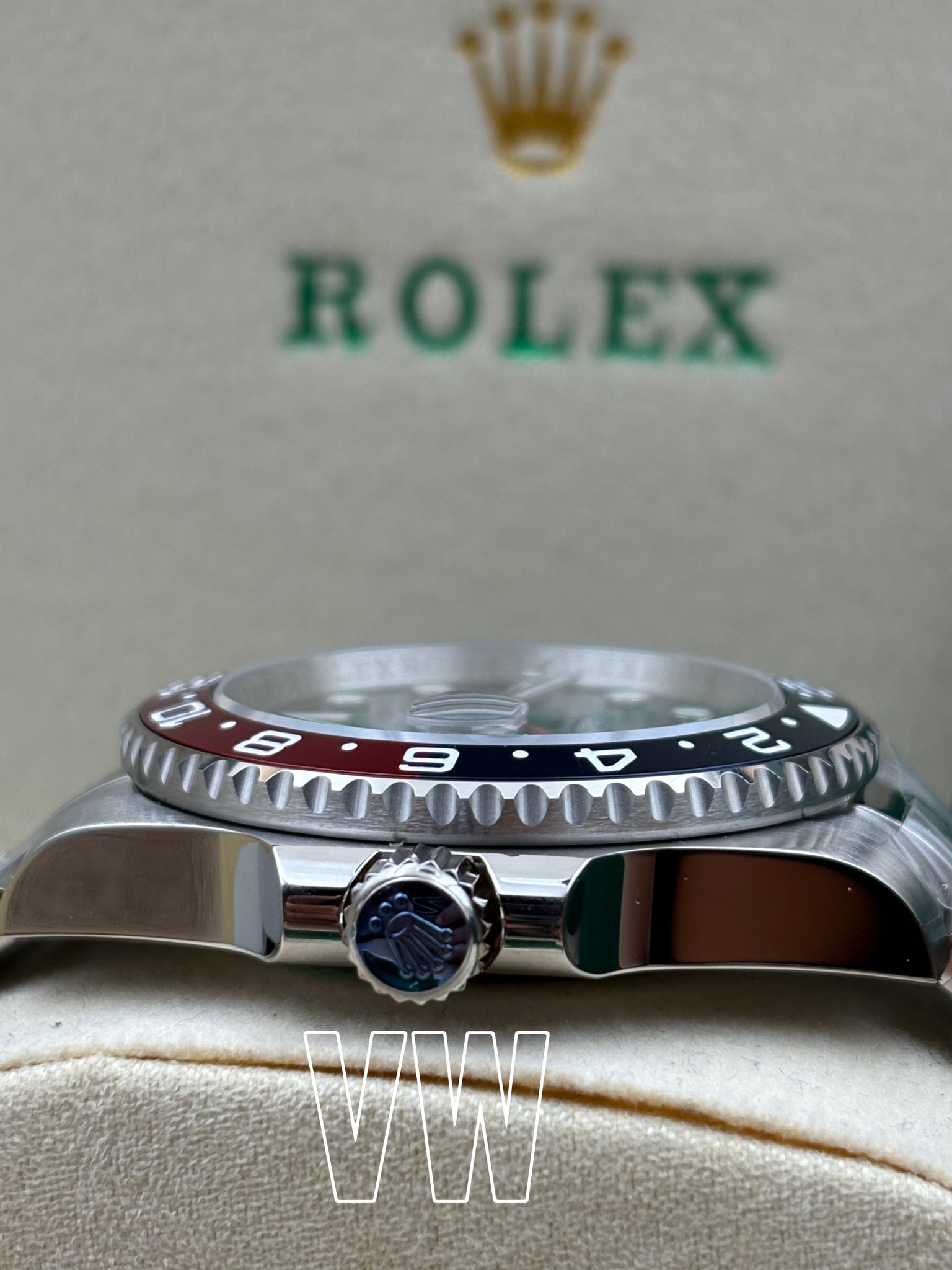 GMT-MASTER II SS BLUE/RED PEPSI CERAMIC BEZEL 40MM