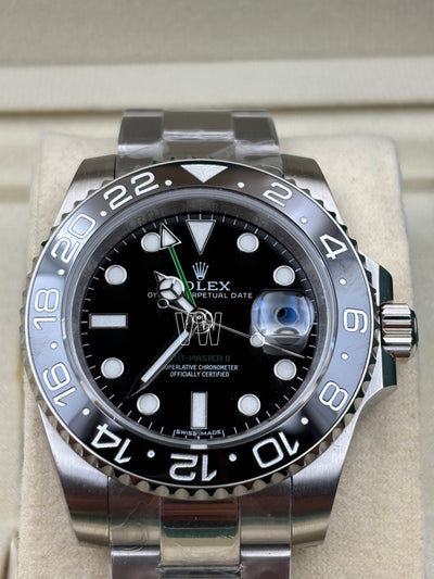 GMT-MASTER II SS BLACK CERAMIC BEZEL 40MM