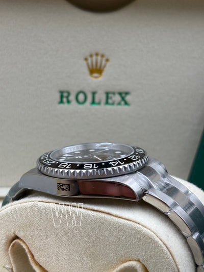 GMT-MASTER II SS BLACK CERAMIC BEZEL 40MM