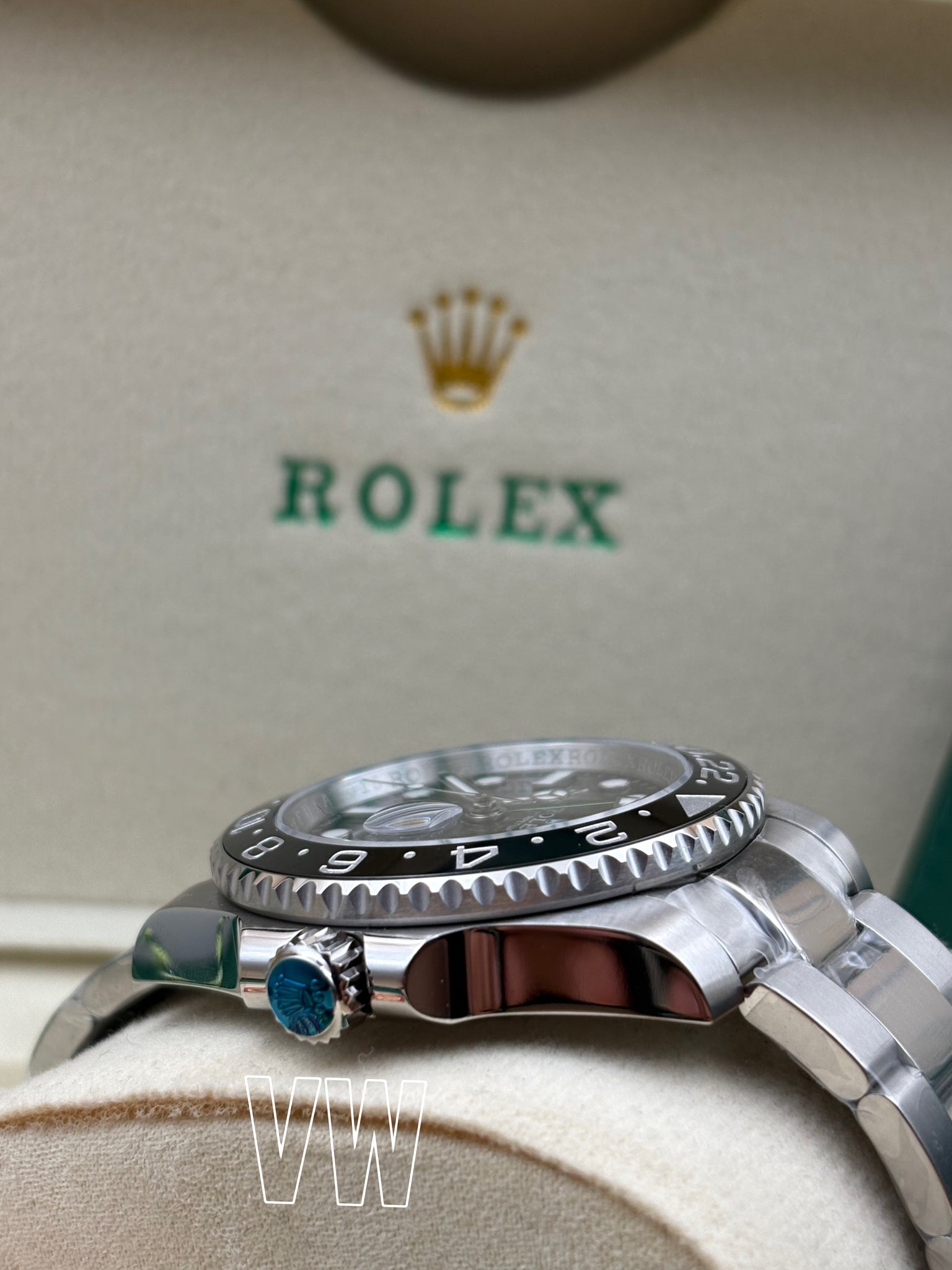 GMT-MASTER II SS BLACK CERAMIC BEZEL 40MM