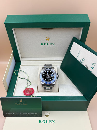 GMT-MASTER II SS BLUE/BLACK BATMAN CERAMIC BEZEL 40MM CLONE