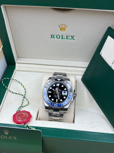 GMT-MASTER II SS BLUE/BLACK BATMAN CERAMIC BEZEL 40MM CLONE