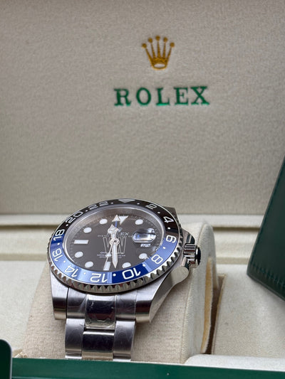 GMT-MASTER II SS BLUE/BLACK BATMAN CERAMIC BEZEL 40MM CLONE