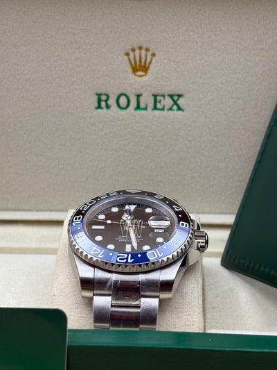 GMT-MASTER II SS BLUE/BLACK BATMAN CERAMIC BEZEL 40MM CLONE