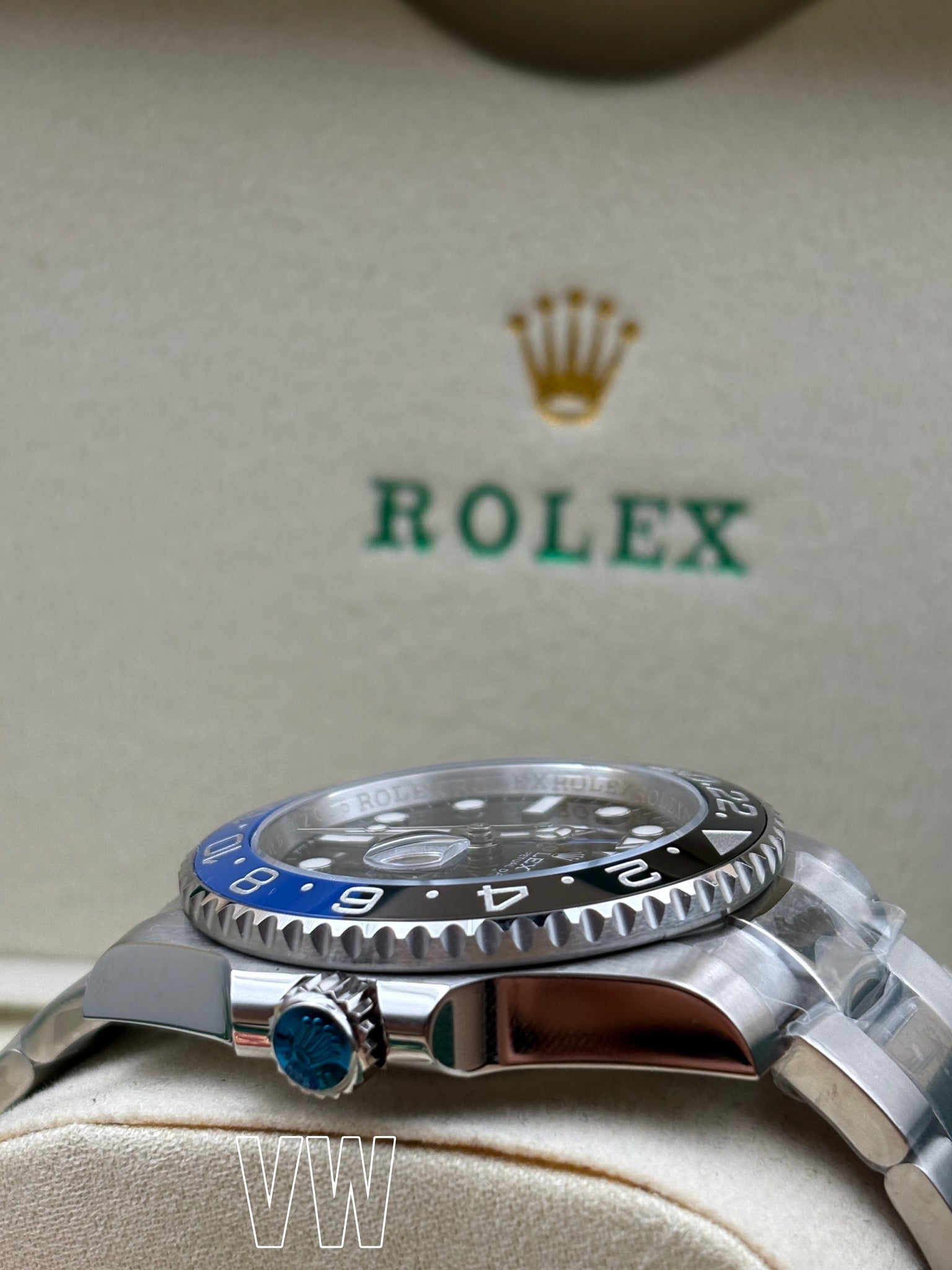 GMT-MASTER II SS BLUE/BLACK BATMAN CERAMIC BEZEL 40MM CLONE