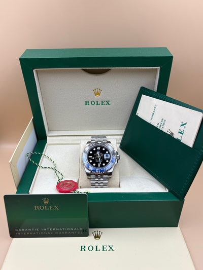 GMT-MASTER II SS BLUE/BLACK BATGIRL CERAMIC BEZEL 40MM CLONE