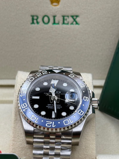 GMT-MASTER II SS BLUE/BLACK BATGIRL CERAMIC BEZEL 40MM CLONE