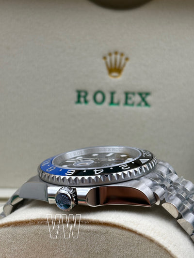 GMT-MASTER II SS BLUE/BLACK BATGIRL CERAMIC BEZEL 40MM CLONE