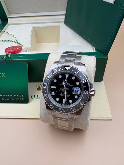 GMT-Master II (2024) “Bruce Wayne” Oyster Grey Ceramic Bezel 40mm