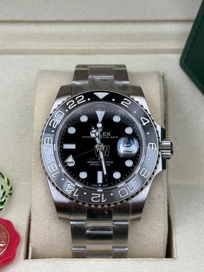 GMT-Master II (2024) “Bruce Wayne” Oyster Grey Ceramic Bezel 40mm