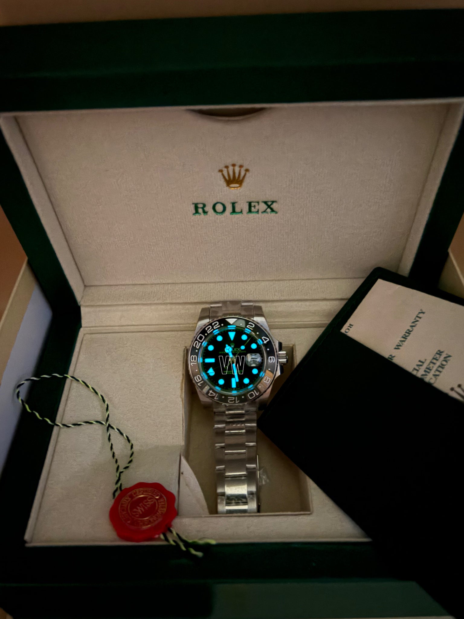 GMT-Master II (2024) “Bruce Wayne” Oyster Grey Ceramic Bezel 40mm