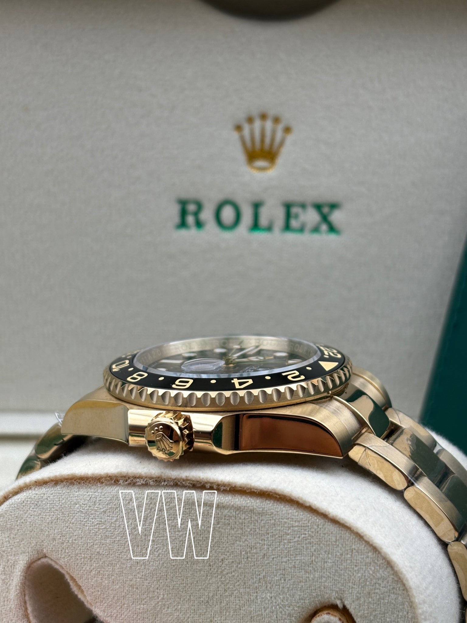 Gmt-Master II Yellow Gold Black Dial